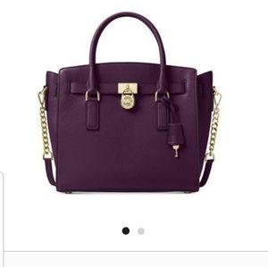 Micheal Michael kors studio Hamilton e/w satchel